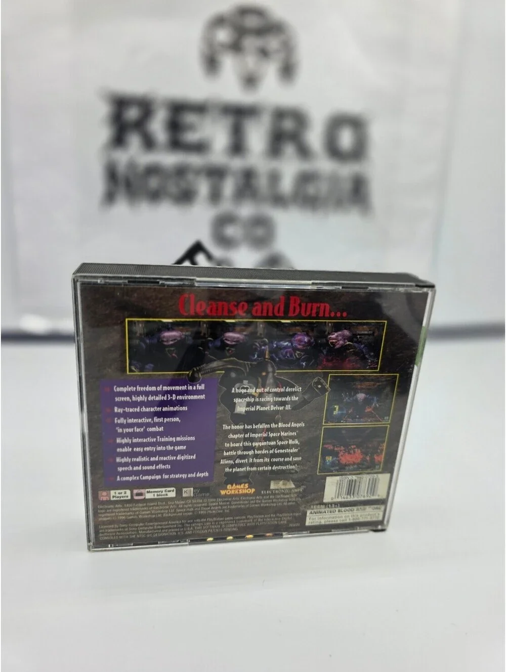 Space Hulk Vengeance of the Blood Angels (no manual) for Playstation 1